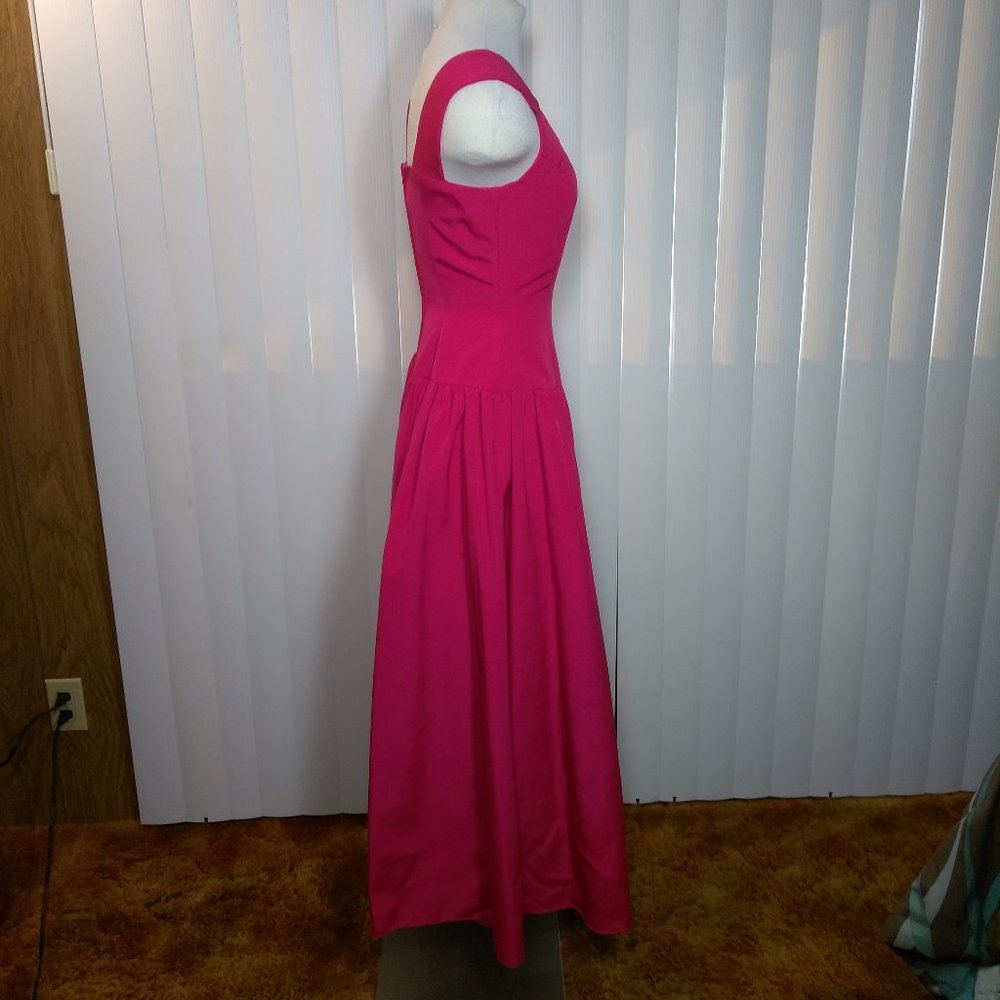 Embellished Gown with removable cape dress - Picture 3 of 16